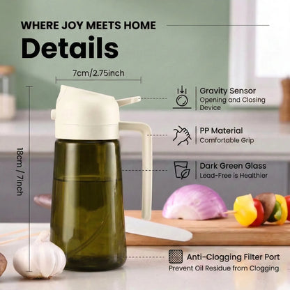 LuxeMist™ Elite Oil Sprayer & Dispenser
